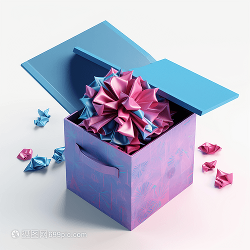 3D礼品盒icon图标