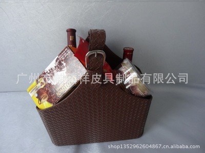 仿皮春节礼篮 广州专业生产厂家的匠心设计与供应优势
